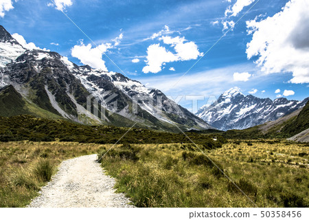 在庫克山國家公園的妓女谷卡車 50358456