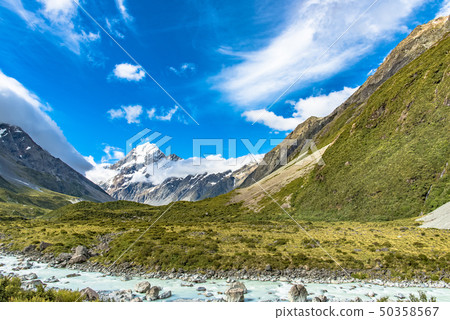 Hooker Valley Truck at Mount Cook National Park 50358567