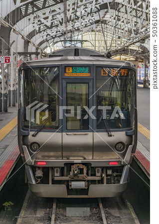 Tennoji Station Hanwa Line Commuter Train Tennoji Station Hanwa Line Commuter Train 50361088