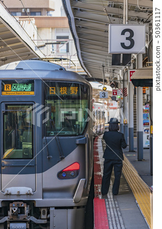 天王寺站Hanwa線通勤列車 50361117