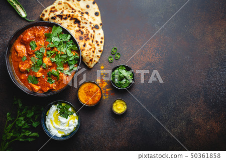 Indian dish Chicken tikka masala Indian dish Chicken tikka masala 50361858