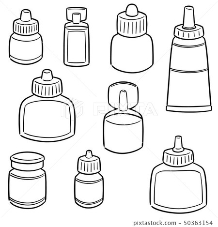 图库插图: vector set of eye medicine