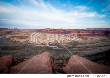 The infinite valley at Dead Horse Point in Utah 50365845