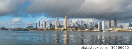 Beautiful city of San Diego on a sunny day Beautiful city of San Diego on a sunny day 50366020