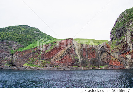 A view of the cliffs of Chifu, Oki Island A view of the cliffs of Chifu, Oki Island 50366667