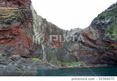 A view of the cliffs of Chifu, Oki Island 50366670