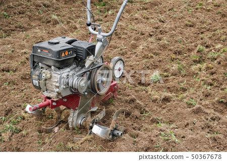 Garden rototiller for cultivating. 50367678