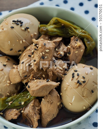 韓國食品雞蛋豬肉，醬油燜醬油 50370031