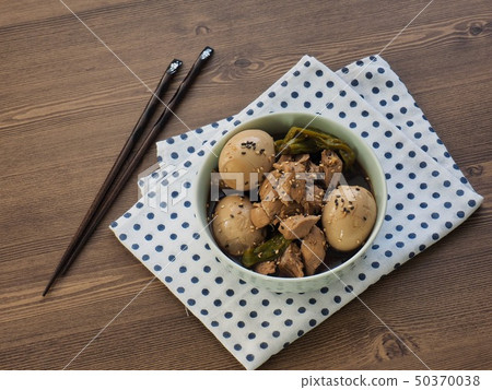 韓國食品雞蛋豬肉，醬油燜醬油 50370038