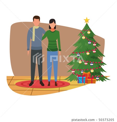 Merry Christmas in couple Merry Christmas in couple 50373205