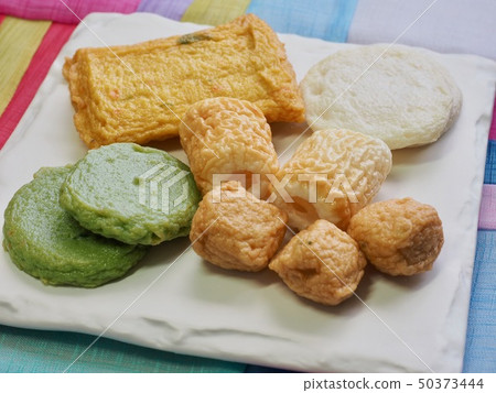 Asian food fish paste, oden 50373444