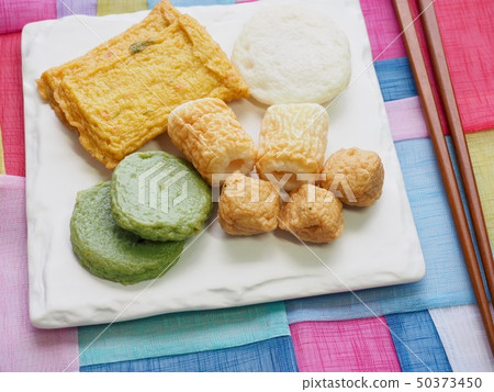 Asian food fish paste, oden 50373450