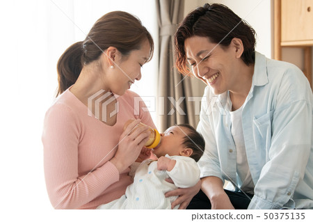 Baby milk baby bottle breastfeeding family Baby milk baby bottle breastfeeding family 50375135