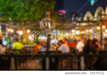 people enjoy in a restaurant is happy and relax people enjoy in a restaurant is happy and relax 50375222
