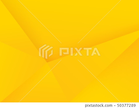 Abstract template geometric triangles yellow 50377289