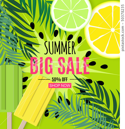 Abstract Summer Sale Background. Vector Abstract Summer Sale Background. Vector 50378235