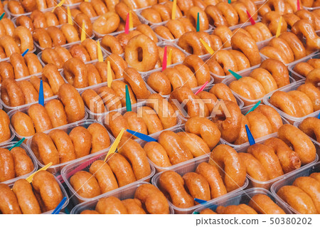 glazed donuts, sweet turkish pastry for sale - glazed donuts, sweet turkish pastry for sale - 50380202