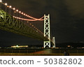 明石海峽大橋夜景 50382802