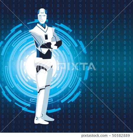 humanoid robot avatar 50382889