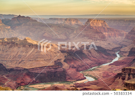 Grand Canyon, Arizona, USA at dawn from the south Grand Canyon, Arizona, USA at dawn from the south 50383334