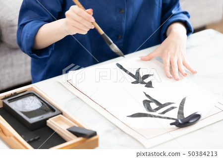寫書法的女人 寫書法的女人 50384213