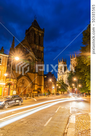York minster with cityscape 50385565