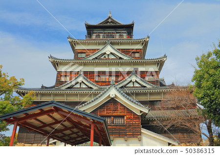 [廣島縣]廣島城“城樓” 50386315