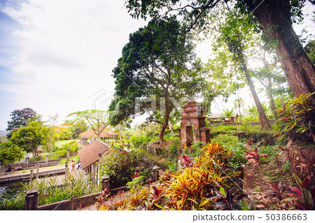 Tirtagangga water palace on Bali island, Indonesia 50386663