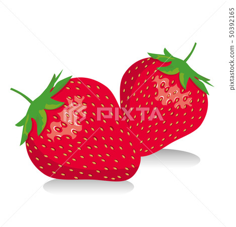 Strawberry illustration strawberry strawberry | spring fruits food | vector data 50392165