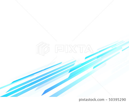 Linear background blue - Stock Illustration [50395290] - PIXTA