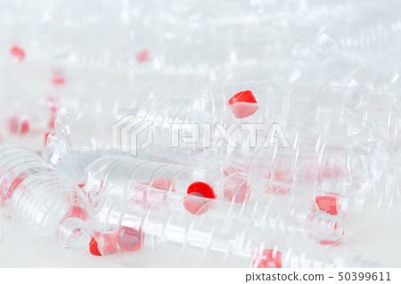 Environment disaster, ecological problems and recyclable plastic - Pile of plastic bottles and bags Environment disaster, ecological problems and recyclable plastic - Pile of plastic bottles and bags 50399611