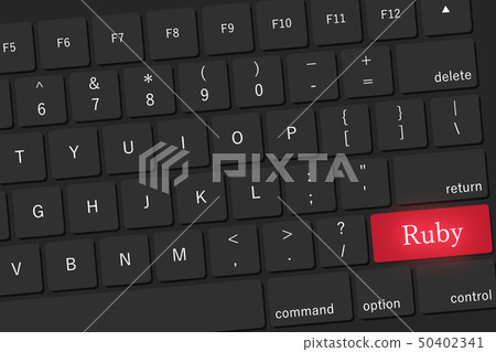 Programming language Ruby and PC keyboard 50402341