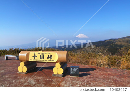 [Shizuoka Prefecture, Izu, Hakone] Mt. Fuji seen from Tokokuen 50402437