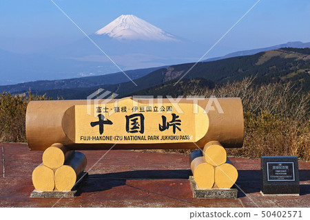 [Shizuoka Prefecture, Izu, Hakone] Mt. Fuji seen from Tokokuen 50402571