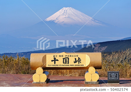 [靜岡縣，伊豆，箱根]從Tokokuen看到的富士山 50402574