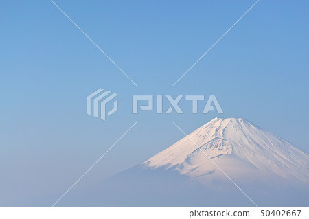 [靜岡縣，伊豆，箱根]從Tokonomori看到的富士山，材料，背景等 50402667