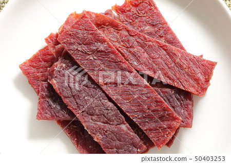 Beef jerky. Beef jerky. 50403253