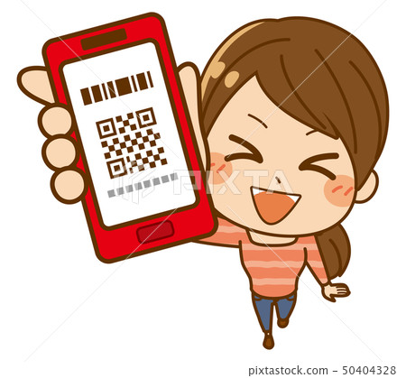 拿著智能手機俯視04的婦女 50404328