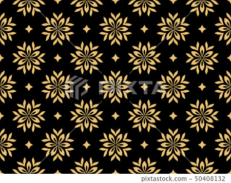 Flower geometric pattern. Seamless vector - Stock Illustration ...