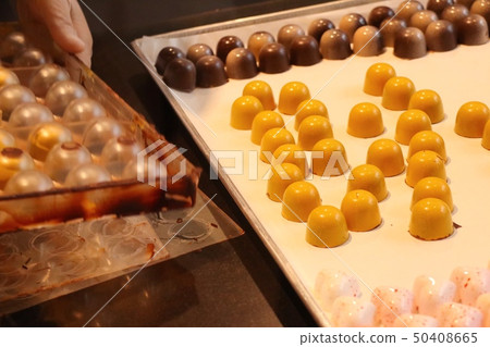 Making to sweet chocolate 50408665