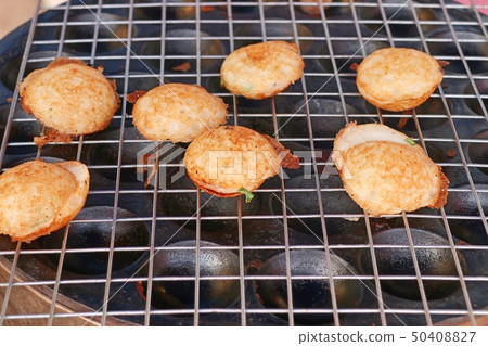Coconut milk mix sugar and flour 50408827