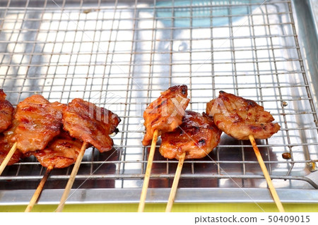 pork roast on street food 50409015