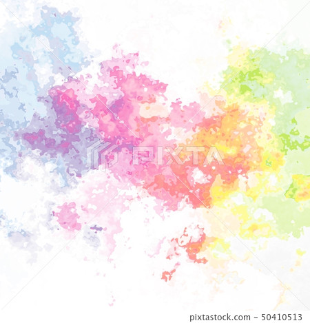 square background stained pastel rainbow spectrum - Stock Illustration ...