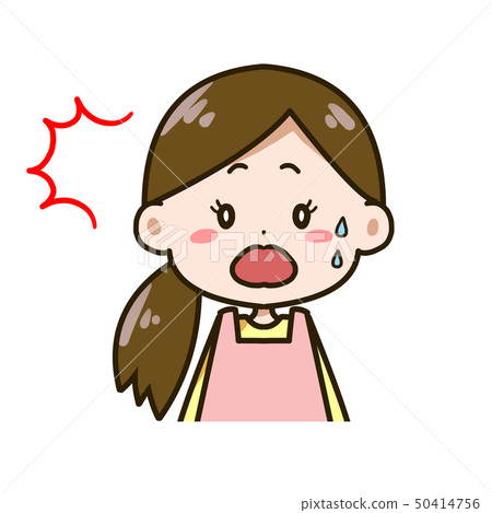 驚奇的婦女上身例證 驚奇的婦女上身例證 50414756