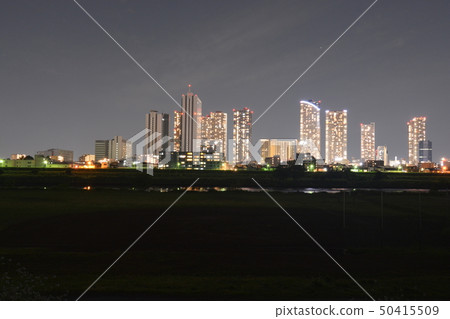 多摩河夜視圖 多摩河夜視圖 50415509