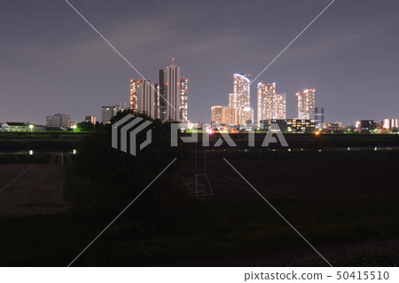 多摩河夜視圖 多摩河夜視圖 50415510