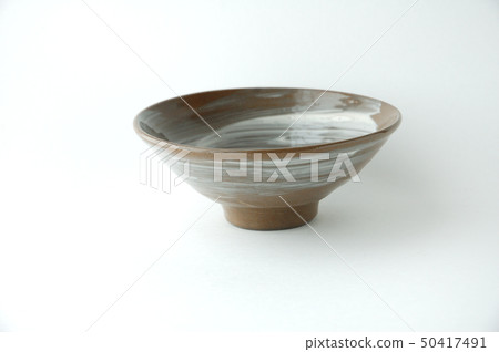Mino baked brushed green tea bowl 50417491