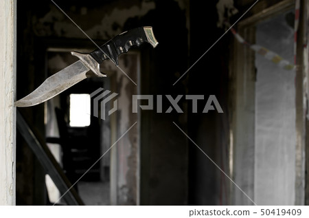 a terrible old combat knife 50419409