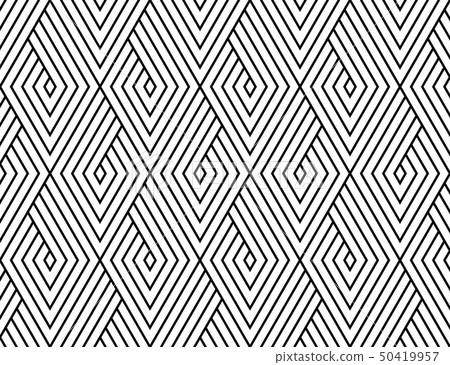 Abstract geometric pattern with stripes, lines. Abstract geometric pattern with stripes, lines. 50419957
