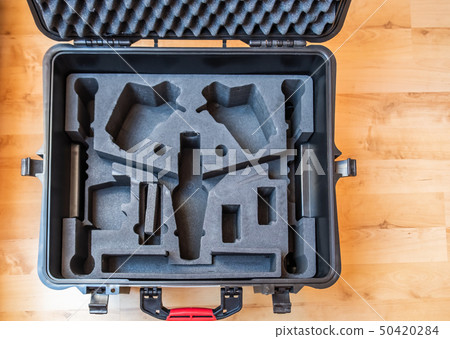 Generic hardcase with foam inlay for technical equipement like cameras and drones 50420284